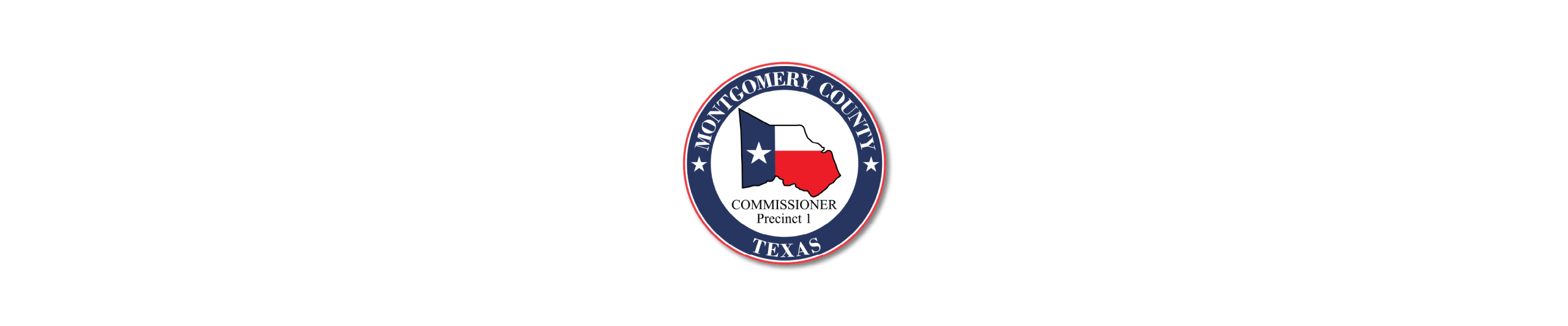 Montgomery County Commissioner Precinct 1 Logo Montgomery County Commissioner Precinct 1 Logo