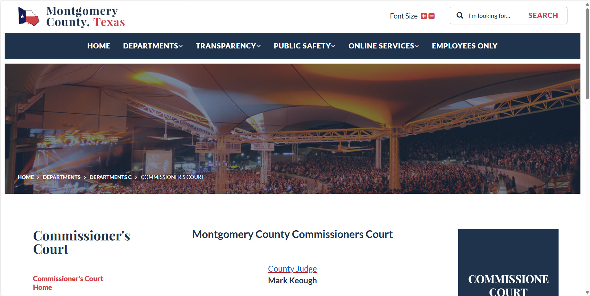 Montgomery County Commissioners Court